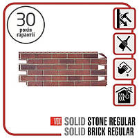 Фасадна панель сайдинг VOX Solid Brick Цегла Bristol (0,42 м2)