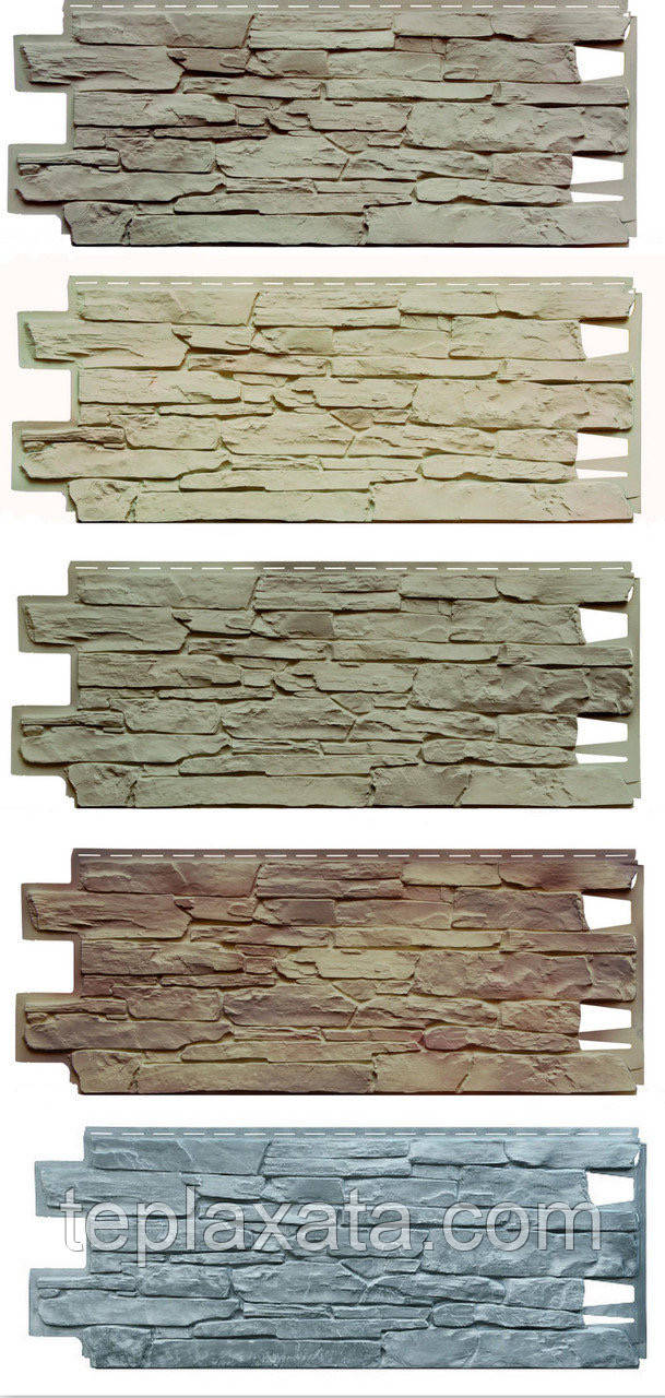 ОПТ - Сайдинг цокольный VOX Solid Stone Камень Calabria (0,42 м2) - фото 5 - id-p708585210