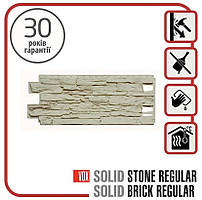 Фасадна панель сайдинг VOX Solid Stone Камінь Liguria (0,42 м2)