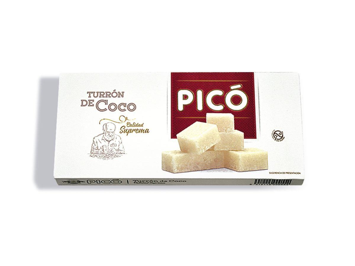 Туррон кокосовий без глютену Turron de Coco Pico 200 г Іспанія