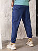 Чоловічі спортивні штани з манжетами з турецького трикотажу Tailer розміри 46-54, фото 4