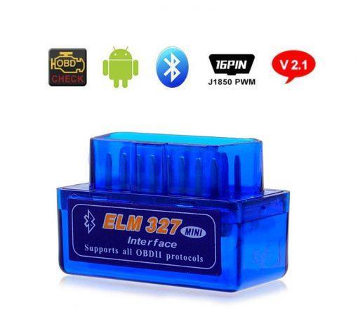 Автосканер OBD2(ОБД2) ELM327(ЕЛМ327) SmartScan Блютуз адаптер Mini Bluetooth V1,5 (250)