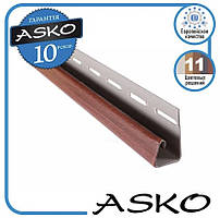 ASKO J-профіль (дуб золотий, горіх) 3,8 м