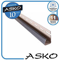 ASKO J-профіль (графіт, коричневий) 3,8 м