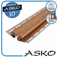 ASKO З'єднувальний Н-профіль (дуб золотий, горіх) 3,8 м