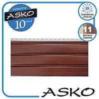 Сайдинг ASKO Панель Софит (Красное дерево) 1,07 м2