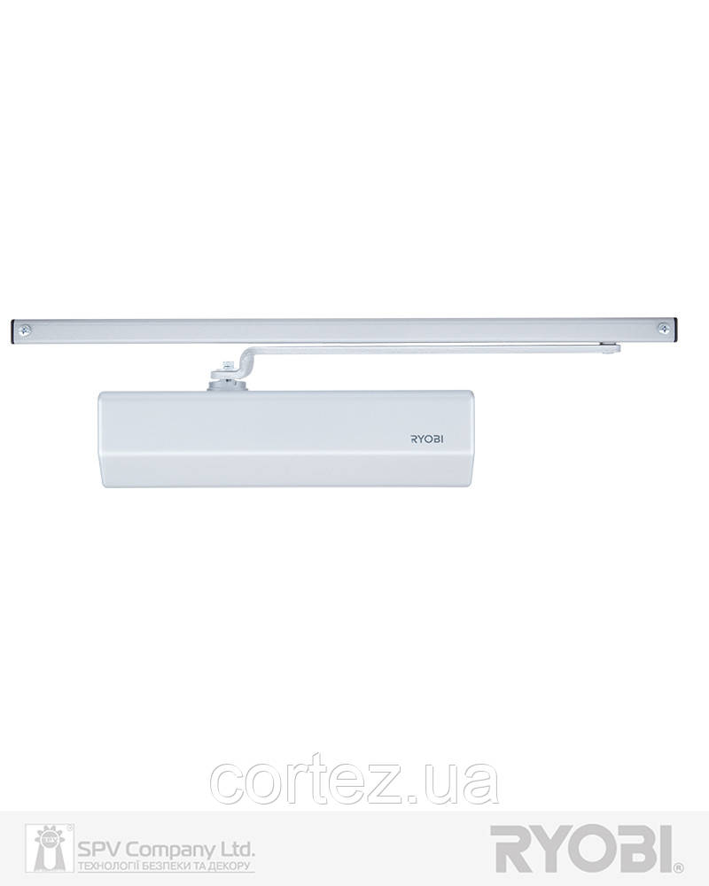 Дотягувач накладний RYOBI 2550 DS-2550T SILVER BC SLD_HO_ARM EN_1-2 до_45кг 900мм