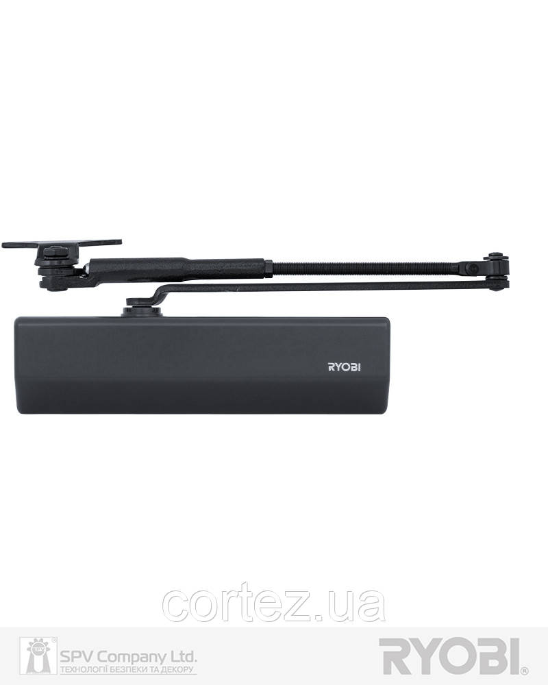 Дотягувач накладний RYOBI 2000 DS-2055P GREY_ANTHRACITE BC PRL_HO_ARM EN_3/4 до_80кг 1100мм