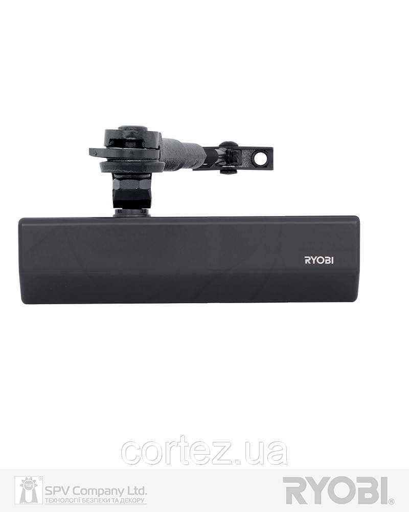 Дотягувач накладний RYOBI 2000 DS-2055V GREY_ANTHRACITE BC STD_HO_ARM EN_3/4/5 до_100кг 1250мм