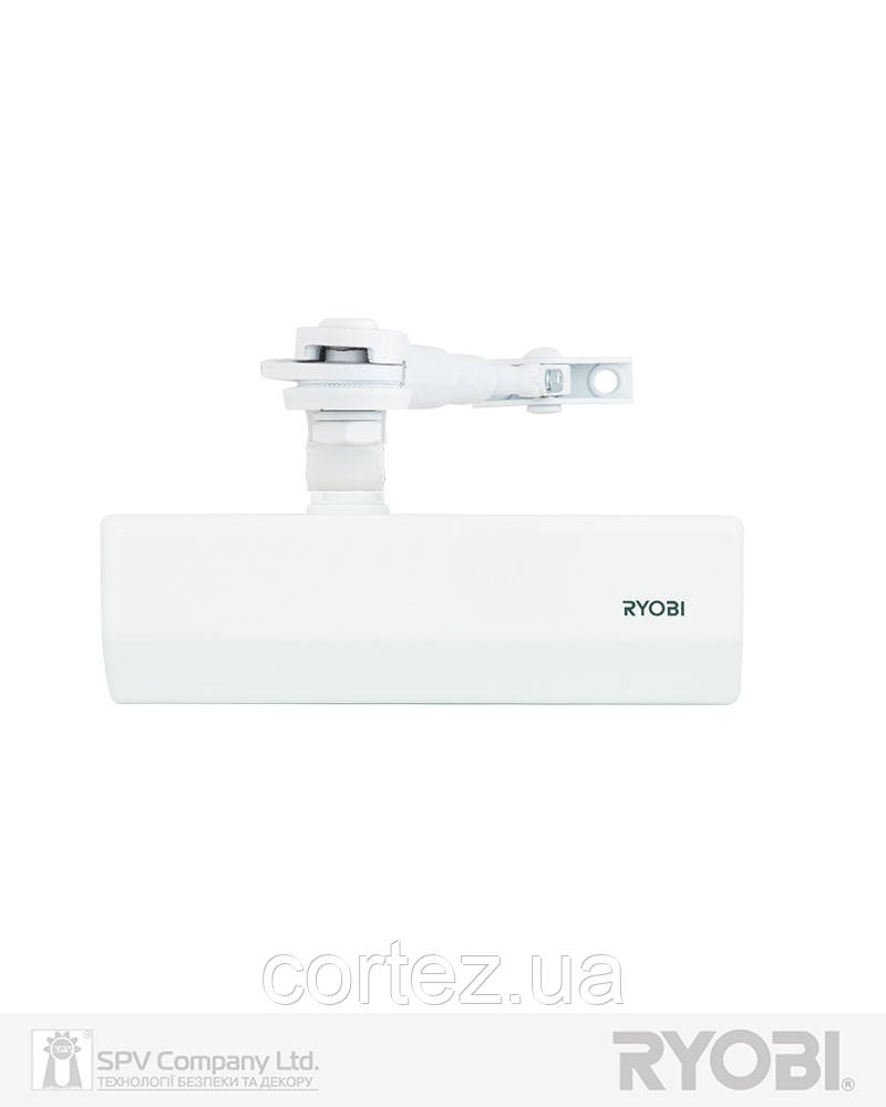 Дотягувач накладний RYOBI *1500 DS-1554P GLOSSY_WHITE PRL_HO_ARM EN_2/3 до_60кг 965мм