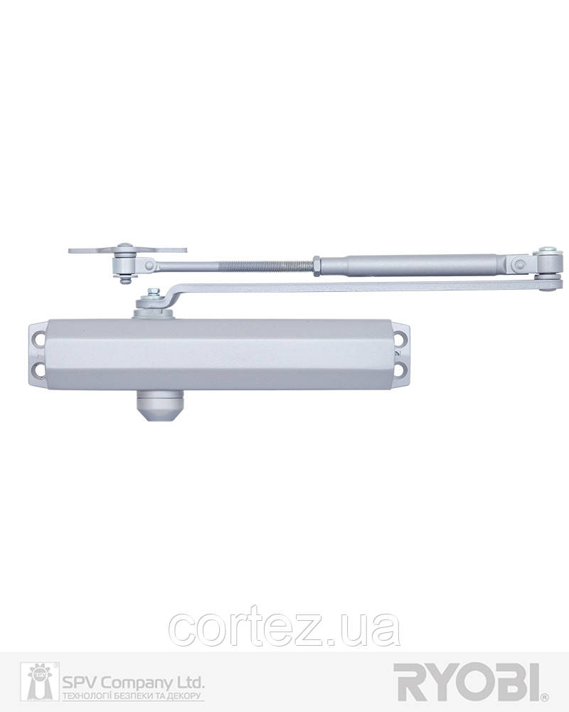 Дотягувач накладний RYOBI 2000 D-2005V SILVER BC UNIV_ARM EN_3/4/5 до_100кг 1250мм FIRE