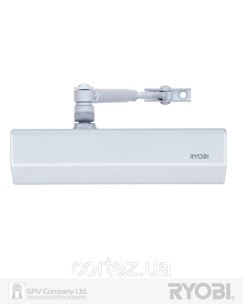 Дотягувач накладний RYOBI 2000 D-2055V SILVER BC STD_ARM EN_3/4/5 до_100кг 1250мм FIRE