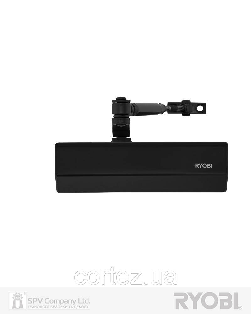 Дотягувач накладний RYOBI 2000 D-2055V BLACK BC STD_ARM EN_3/4/5 до_100кг 1250мм FIRE