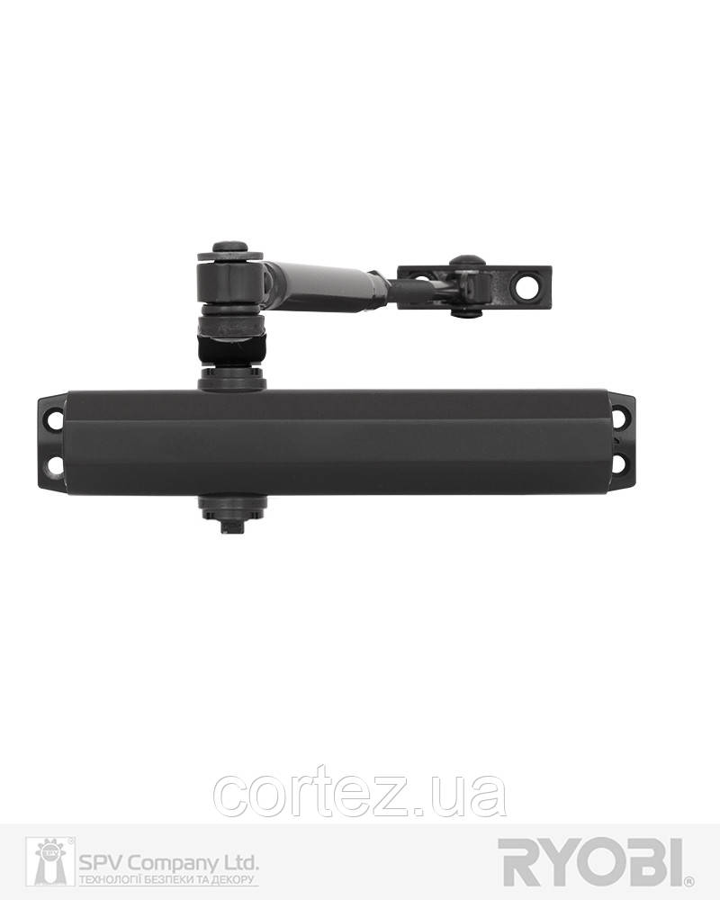 Дотягувач накладний RYOBI 2000 D-2005V GREY_ANTHRACITE BC STD_ARM EN_3/4/5 до_100кг 1250мм FIRE