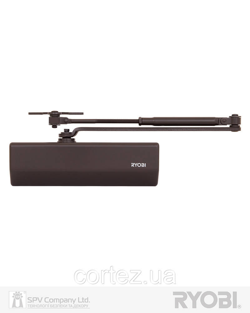 Дотягувач накладний RYOBI *1500 D-1554 DARK_BRONZE UNIV_ARM EN_2/3/4 до_80кг 1100мм FIRE