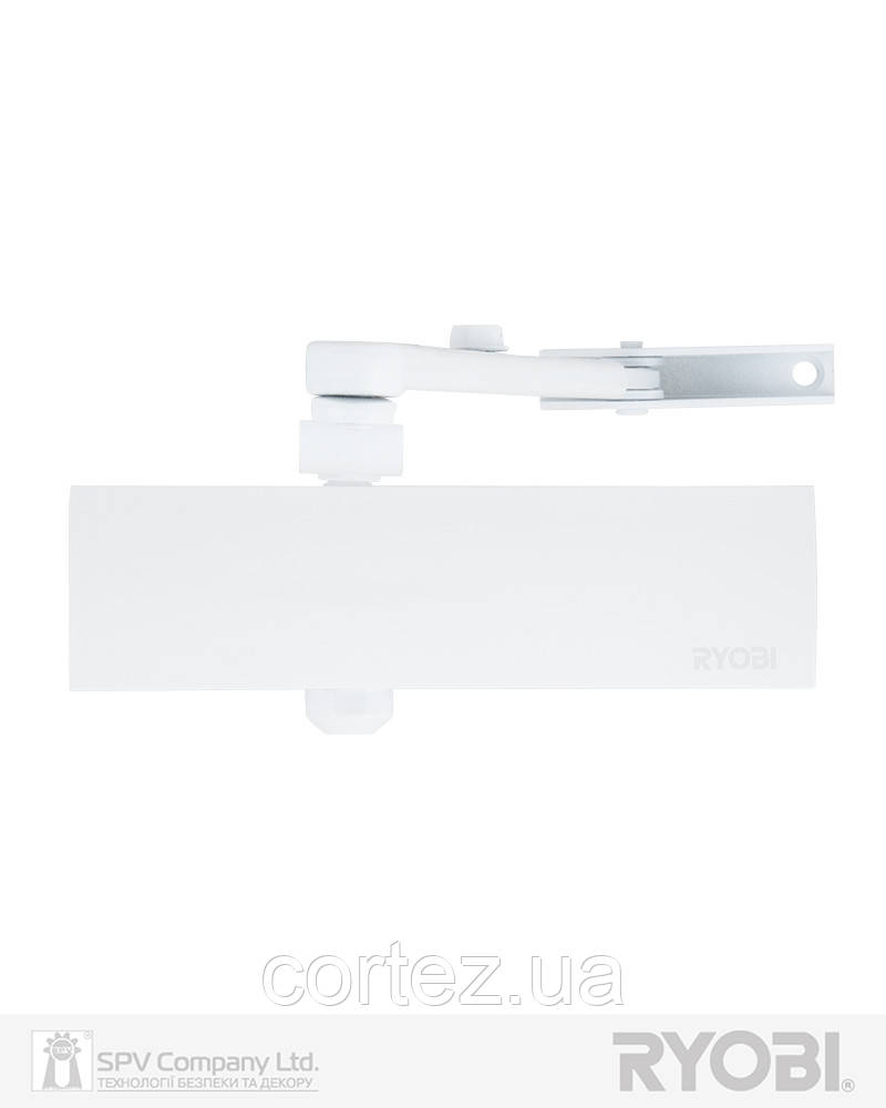 Дотягувач накладний RYOBI 1200 D-1200 WHITE BC STD_ARM EN_2/3/4 80кг 1100мм