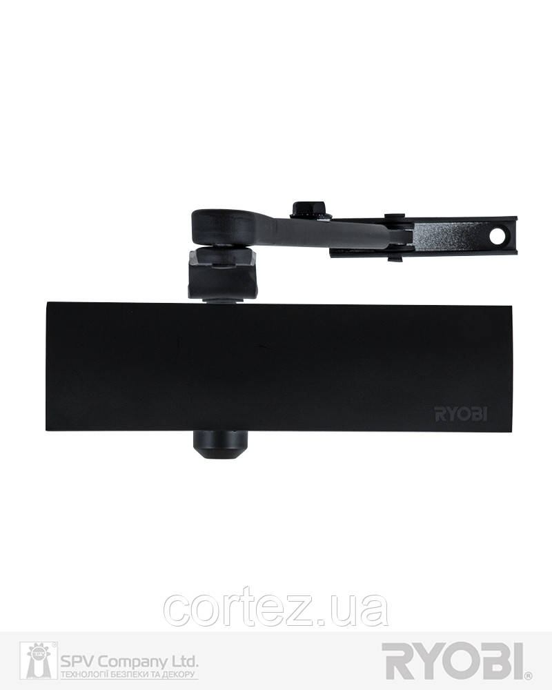 Дотягувач накладний RYOBI 1200 D-1200 GREY_ANTHRACITE STD_ARM EN_2/3/4 80кг 1100мм
