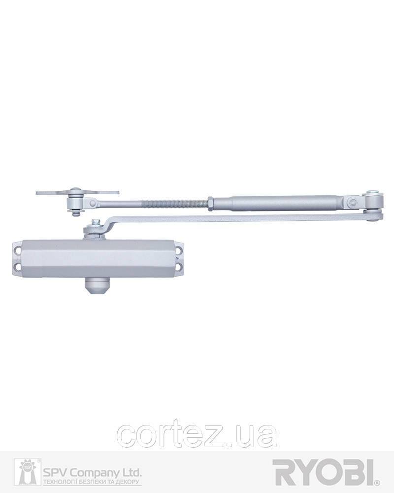 Дотягувач накладний RYOBI *8800 8803 SILVER UNIV_ARM EN_2/3 65кг 965мм FIRE