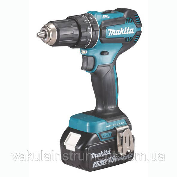 Акумуляторний ударний шуруповерт Makita DHP485RFJ, фото 1