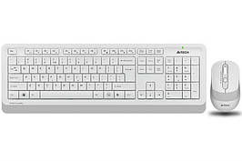 Комплект клавіатура + миша Wireless A4Tech Bloody FG1010 White USB