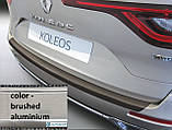 Ластикова захисна накладка на задній бампер для Renault Koleos 2017+, фото 3