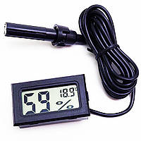 Термометр цифровой с влагомером (гигрометр) с капиллярным датчиком
