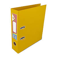 Папка-регистратор А4 7,5см. желтая KL0123-Y; KLERK