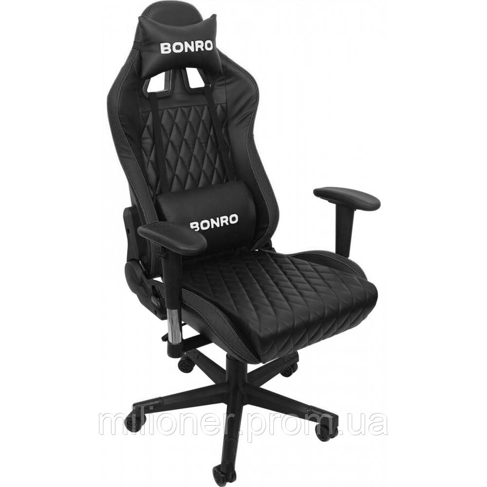 Кресло геймерское Bonro 1018 черное