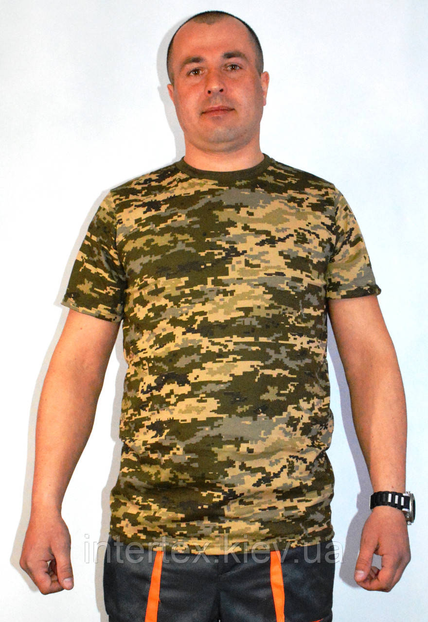 Футболка камуфльована