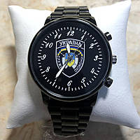 Часы наручные с логотипом Поліція охорони України