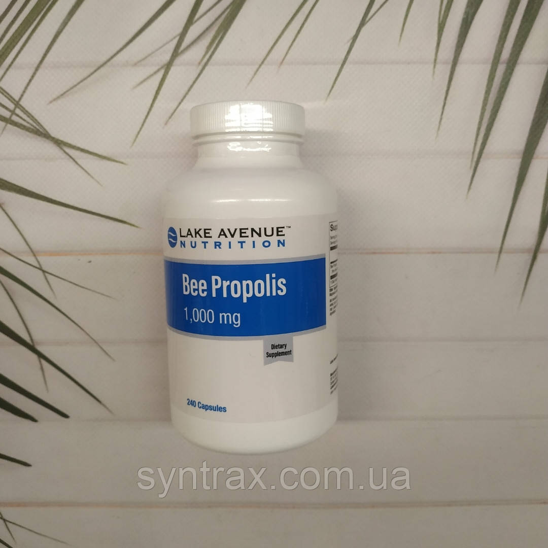 Lake Avenue Nutrition Bee Propolis 240 caps, бджолиний прополіс