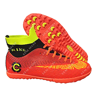 Футбольные бампы (сороконожки) Nike Mercurial Orange, р. 38