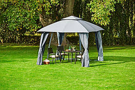 Тканинна альтанка (Павільйон) 3*3 метри з знімні бічні панелі з москитным, greenpharm