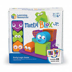 Логічна гра "Ментал Блокс. Junior" (8 блоків, 28 карток) Learning Resources