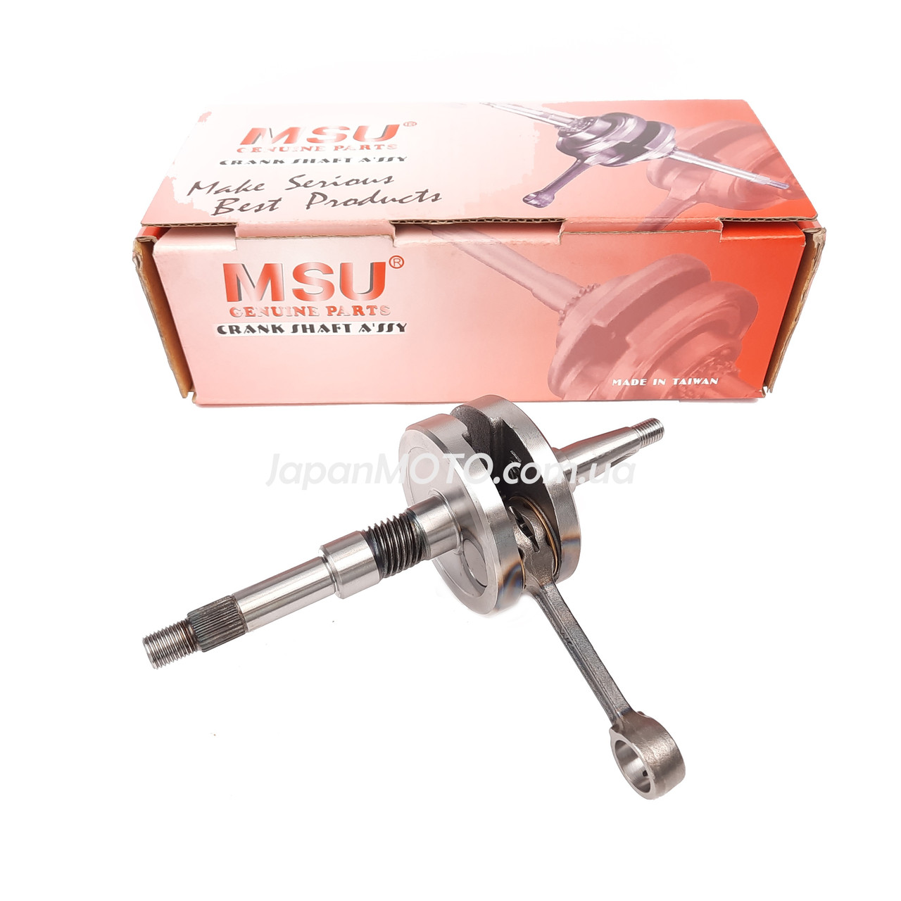 Купить Коленвал HONDA DIO AF-27/28/LEAD AF-20 вал 14мм MSU, цена 1315 ...