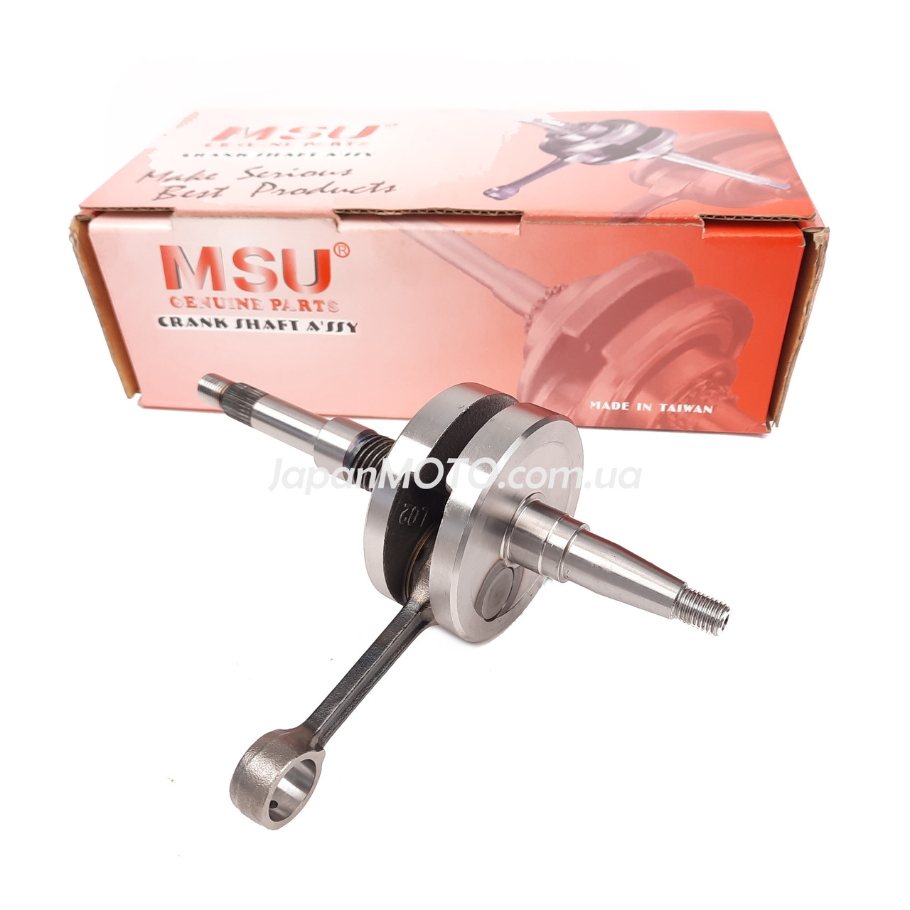 Купить Коленвал HONDA DIO AF-27/28/LEAD AF-20 вал 14мм MSU, цена 1315 ...