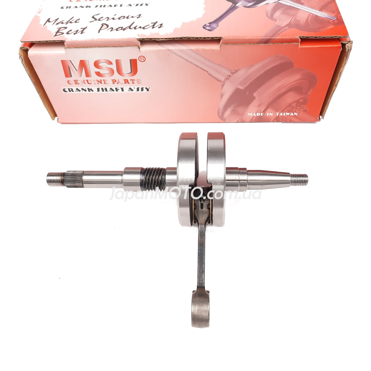 Купить Коленвал HONDA DIO AF-27/28/LEAD AF-20 вал 14мм MSU, цена 1315 ...