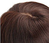 Голова для зачісок із натуральним волоссям 75%, фото 4