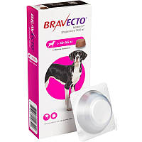 Bravecto (Бравесто) таблетка від бліх і кліщів 1400 мг. для гігантських собак вагою від 40 до 56 кг.