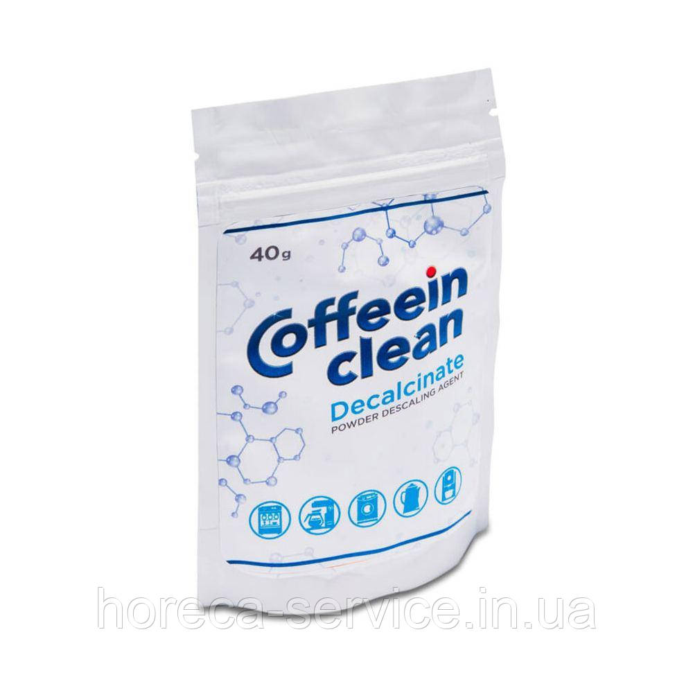 Засіб для щоденного миття кавоварок Coffeein clean DECALCINATE 40 г.