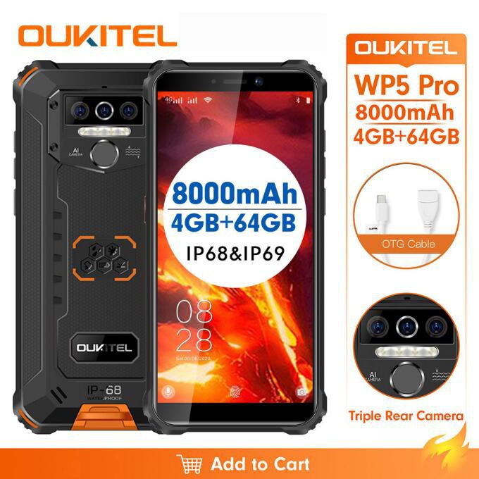 Мобільний телефон OUKITEL W5 pro 64+4GB, фото 1