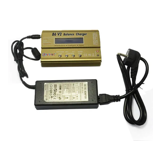 Універсальний зарядний пристрій HTRC B6 V2 з блоком живлення
