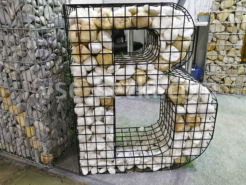 Габионные буквы. ДВШ 600х800х200