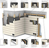 Фіброцементний сайдинг Кедрал Цедрил Cedral CLICK WOOD, фото 3