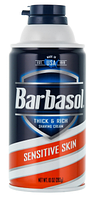 Піна для гоління чутливої шкіри Barbasol