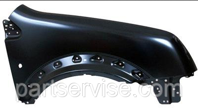 Крило передні праве на Ford Transit connect/turneo 02-09