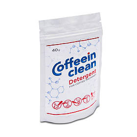 Засіб для видалення кавових масел Coffeein clean DETERGENT Ultra порошок 40 г.