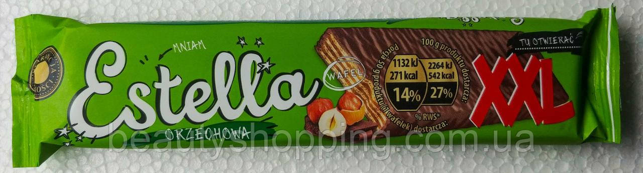 Estella Orzechowa XXL вафлі з горіховим смаком 50g Польща