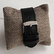 Дерев'яний наручний годинник SkinWood Black, фото 4