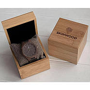 Дерев'яний наручний годинник SkinWood, фото 7